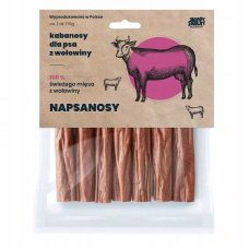 NAPSANOSY KABANOSY DLA PSA Z WOŁOWINY 170 G